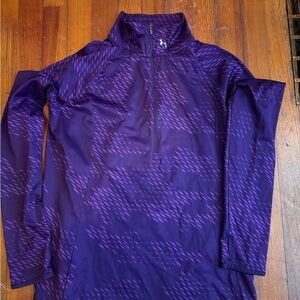 Under Armour Purple Patterned Top